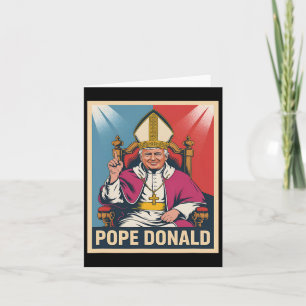 Påven Donald Pope Trump Pope Donald Trump Politisk Kort