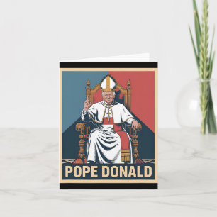 Påven Donald Pope Trump Pope Donald Trump Politisk Kort