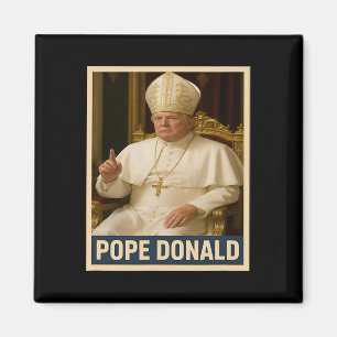 Påven Donald Pope Trump Pope Donald Trump Politisk Magnet