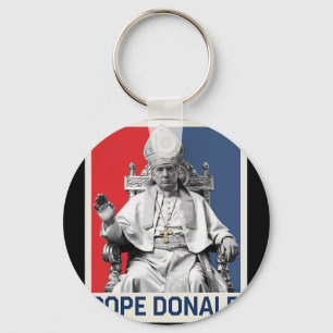 Påven Donald Pope Trump Pope Donald Trump Politisk Nyckelring