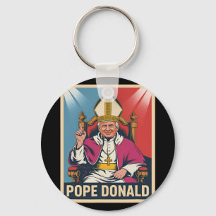 Påven Donald Pope Trump Pope Donald Trump Politisk Nyckelring