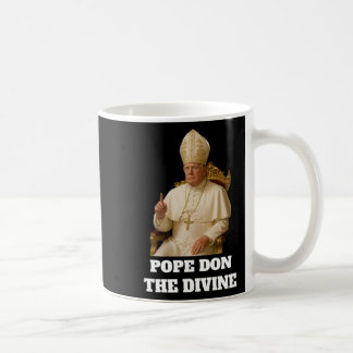 Påven Donald Trump Divine Kaffemugg