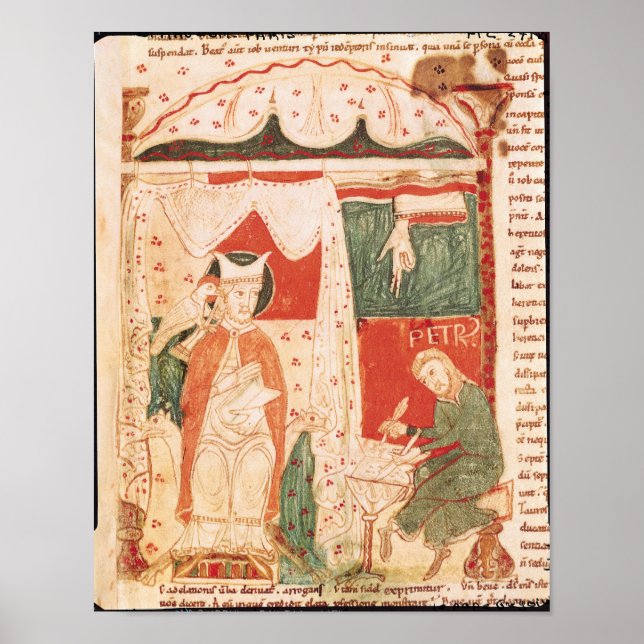 Påven Gregory I Underbaren Poster (Framsidan)