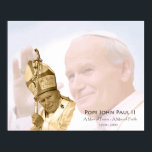 Påven Johannes Paul II Collage Canvas Poster<br><div class="desc">Kollag som skildrar den siste Johannes Paulus II tillsammans med datan om födsel och död - en hyllning till hans liv och lärdomar!</div>