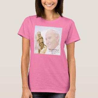 Påven Johannes Paul II Collage T-Shirt