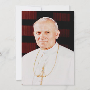 Påven Johannes Paul II Inbjudningar