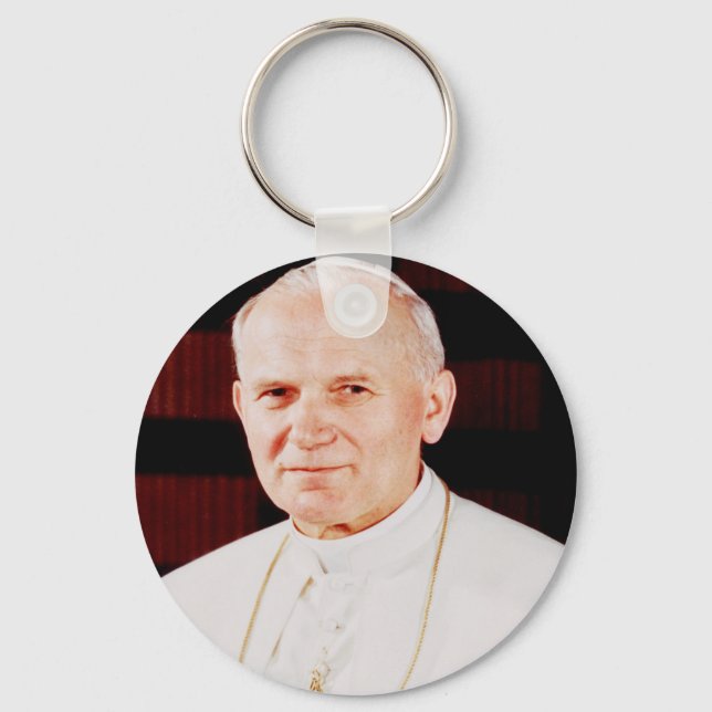 Påven Johannes Paul II Nyckelring (Framsida)