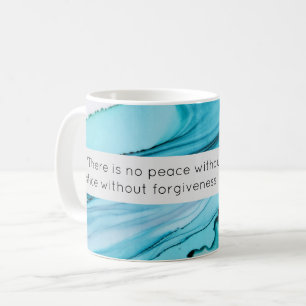 Påven Johannes Paul II Positive Upliiting Blue Blä Kaffemugg