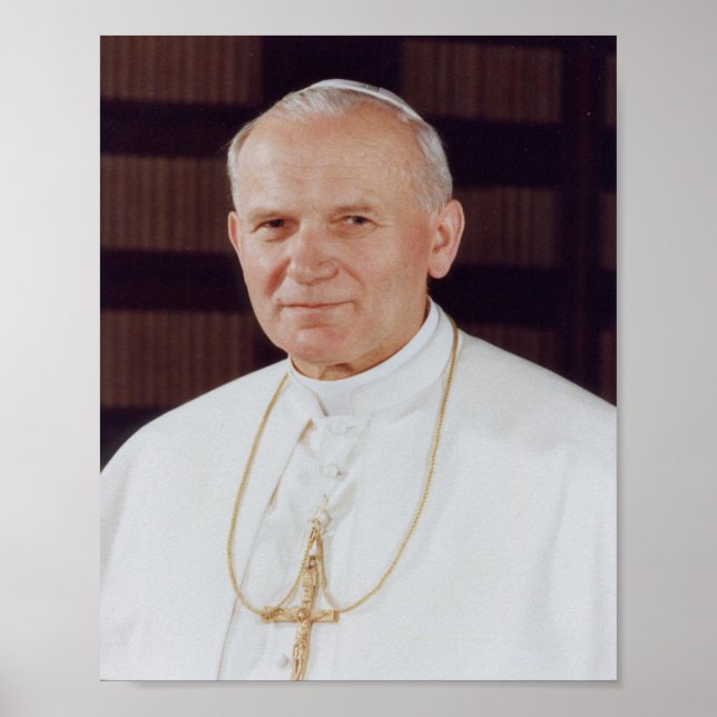 Påven Johannes Paul II Poster (Framsidan)