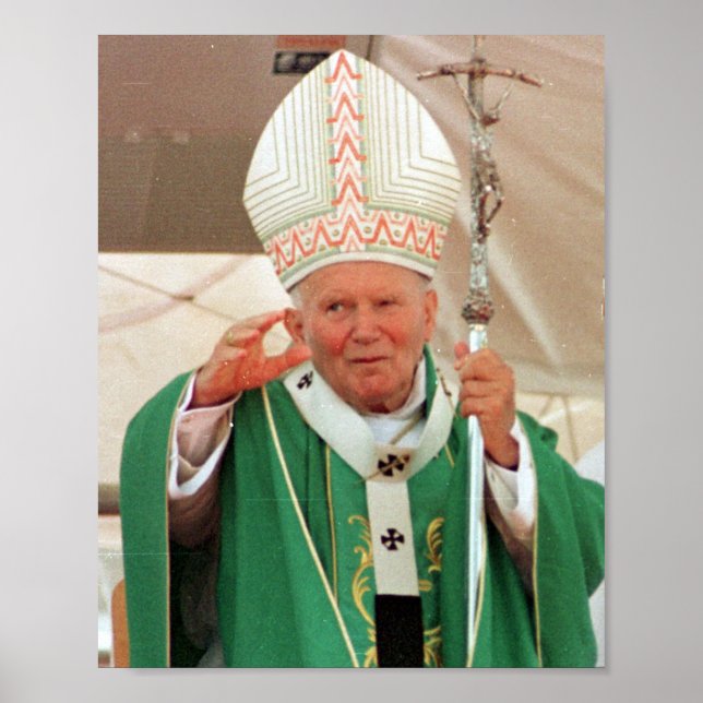 Påven Johannes Paul II Poster (Framsidan)