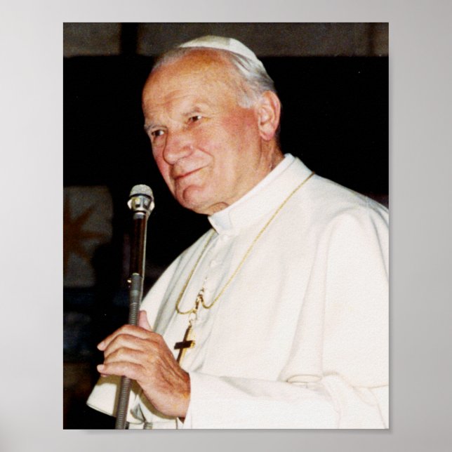 Påven Johannes Paul II Poster (Framsidan)