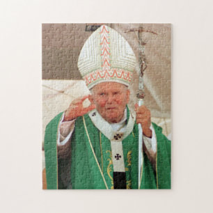 Påven Johannes Paul II Pussel