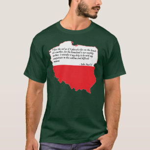 Påven Johannes Paul II Quote Tee Shirt
