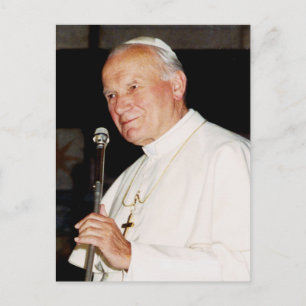 Påven Johannes Paul II Vykort