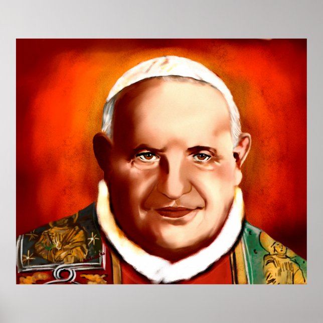 Påven John XXIII Poster (Framsidan)