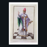 Påven Leo III (795-816) från Receuil des Estampes Poster<br><div class="desc">Bild: 188399 Pope Leo III (795-816) från Receuil des Estampes,  representant les Rangs et les Dignites,  suivant le Costume de toutes les Nations existantes,  publicerad 1780 (handgravsgravering). Duflos,  Pierre (1742-1816). Privat samling,  Stapleton-samlingen. Konst,  fin konst.</div>