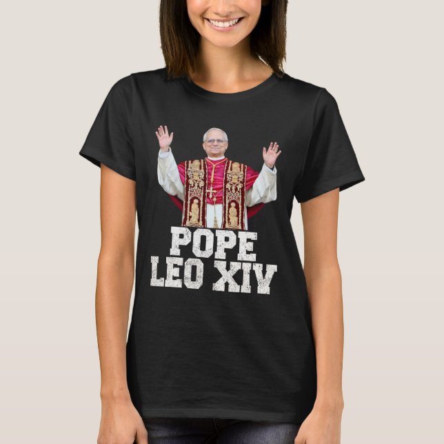 Påven Leo Xiv 1 T Shirt (Framsida)
