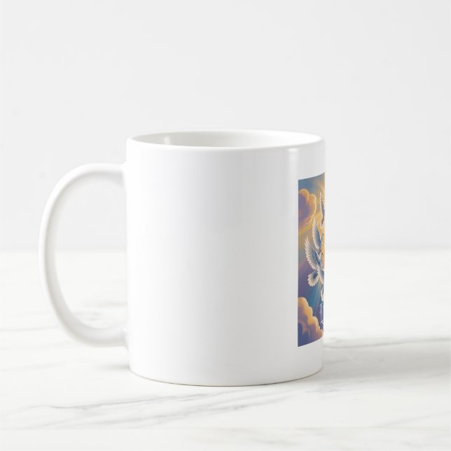 Påven Leo XIV - A New Dawn of Peace Kaffemugg (Vänster)