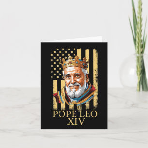 Påven Leo Xiv, American Flagga 2025 Vatican Leo Xi Kort