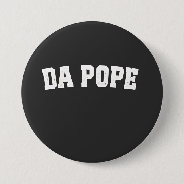 Påven Leo XIV Christian Church Da Pope Da Knapp (Framsida)