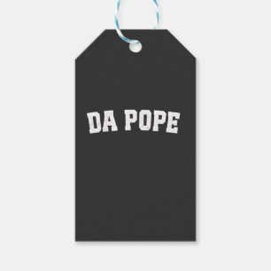 Påven Leo XIV Christian Church Da Pope Da Presentetikett