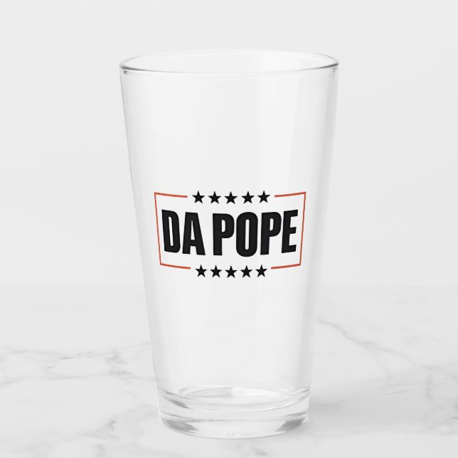Påven Leo XIV Christian Church Da Pope Glaskopp (Framsida)