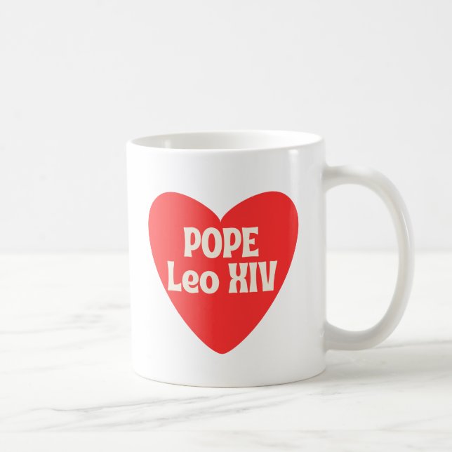 Påven Leo XIV, den amerikanska påven Kaffemugg (Höger)