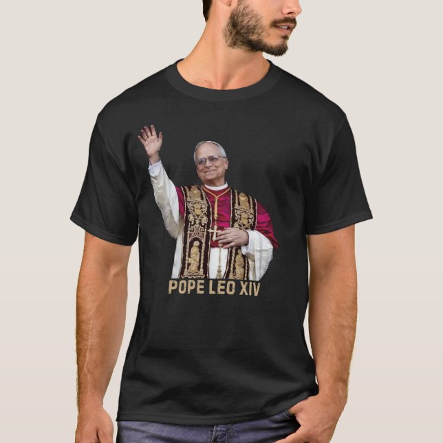 Påven Leo XIV, den amerikanska påven T Shirt (Framsida)