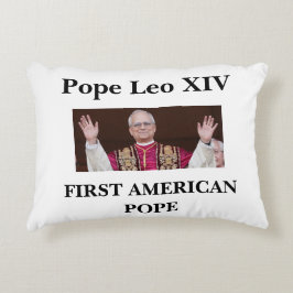 Påven Leo XIV, den första amerikanska påven Prydnadskudde
