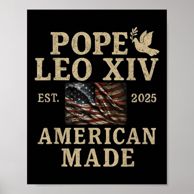 Påven Leo Xiv, gör Vatican Underbart igen Amerika Poster (Framsidan)