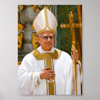 Påven Leo XIV Mass Sistine Chapel Poster