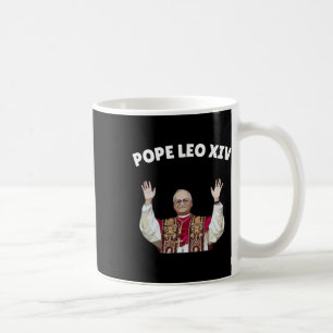 Påven Leo Xiv - ny påve Leo Xiv katolsk påve Kaffemugg
