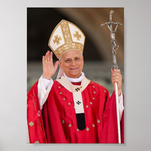 Påven Leo XIV Pentecost Söndag 2025 Poster (Framsidan)