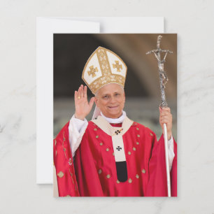 Påven Leo XIV Pentecost Söndag 2025 Vykort