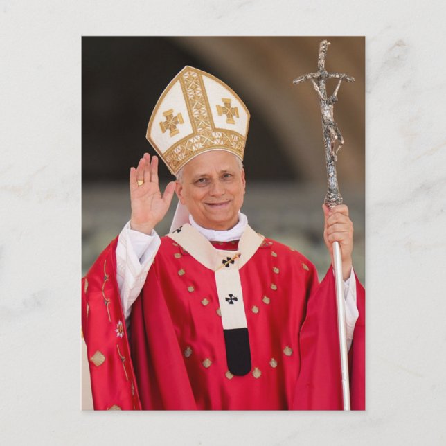 Påven Leo XIV Pentecost Söndag 2025 Vykort (Framsida)