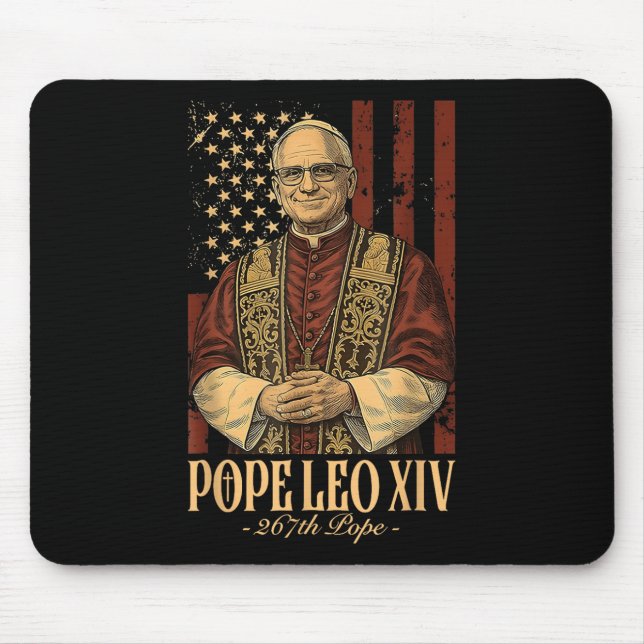 Påven Leo Xiv Robert Francis Prevost Musmatta (Framsidan)