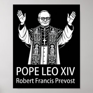 Påven Leo Xiv Robert Francis Prevost Poster