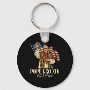 Påven Leo Xiv Shirt Cardinal Robert Prevost Americ Nyckelring