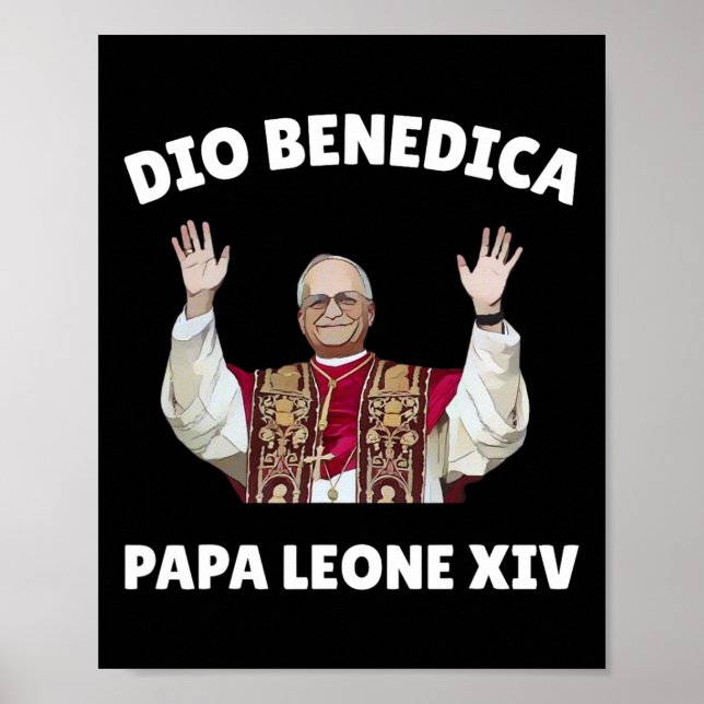 Påven Leo Xiv - Välsigna dig Pope Leo Xiv Poster (Framsidan)
