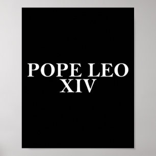 Påven Leo Xivpope Leo Xiv - Da Pope Leo Xiv Poster