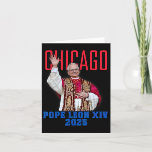 Påven Leon Xiv 2025 - Chicago's First American Pop Kort