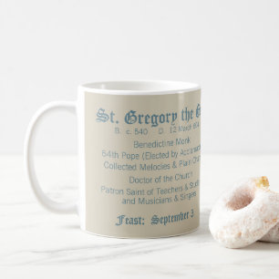 Påven St. Gregory Underbaren (M 067) Kaffemugg