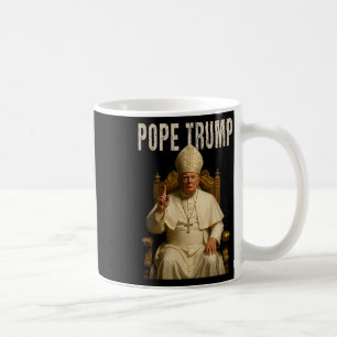 Påven Trump 2 Trump Pope Donald Trump Polisstat Kaffemugg