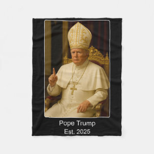 Påven Trump Est. 2025 års trend vill bli nästa pro Fleecefilt