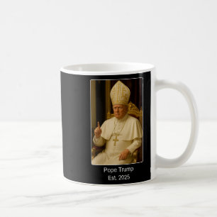 Påven Trump Est. 2025 års trend vill bli nästa pro Kaffemugg