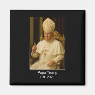 Påven Trump Est. 2025 års trend vill bli nästa pro Magnet