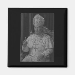 Påven Trump Funny American President Trump Vatican Magnet