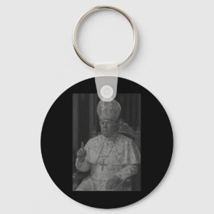 Påven Trump Funny American President Trump Vatican Nyckelring