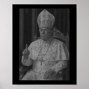 Påven Trump Funny American President Trump Vatican Poster