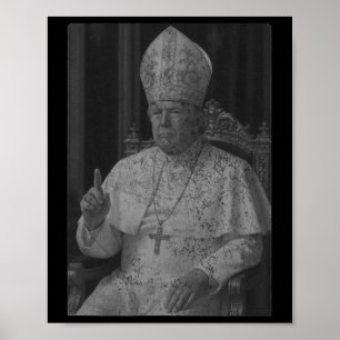 Påven Trump Funny American President Trump Vatican Poster